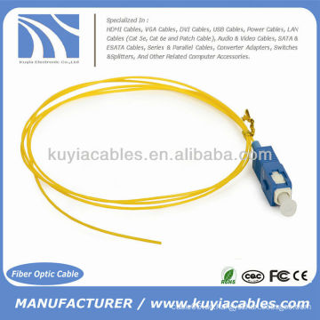 3FT SC Single-Mode Fiber Optic Pigtail 1M